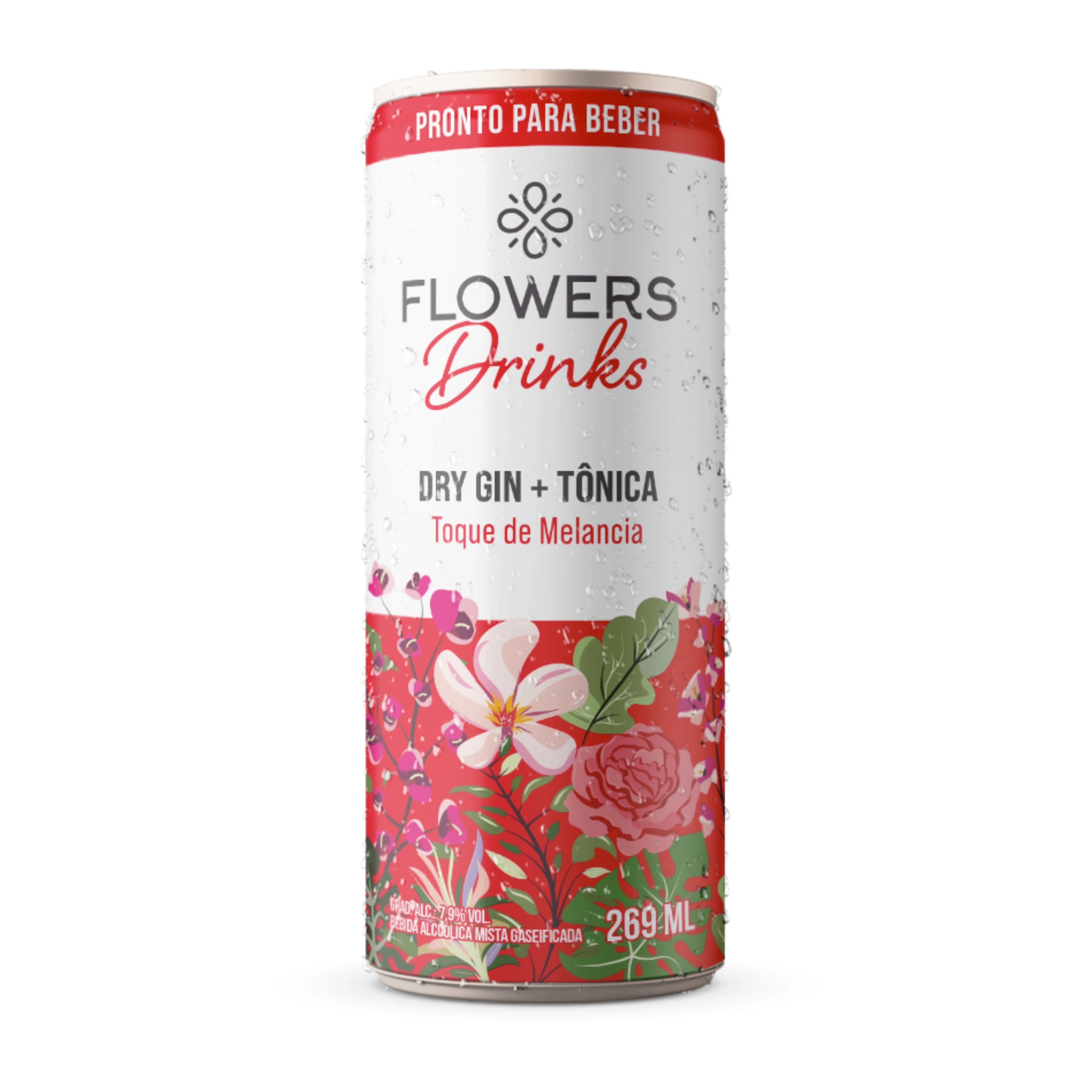 Gin Tônica Flowers Melancia 269ml