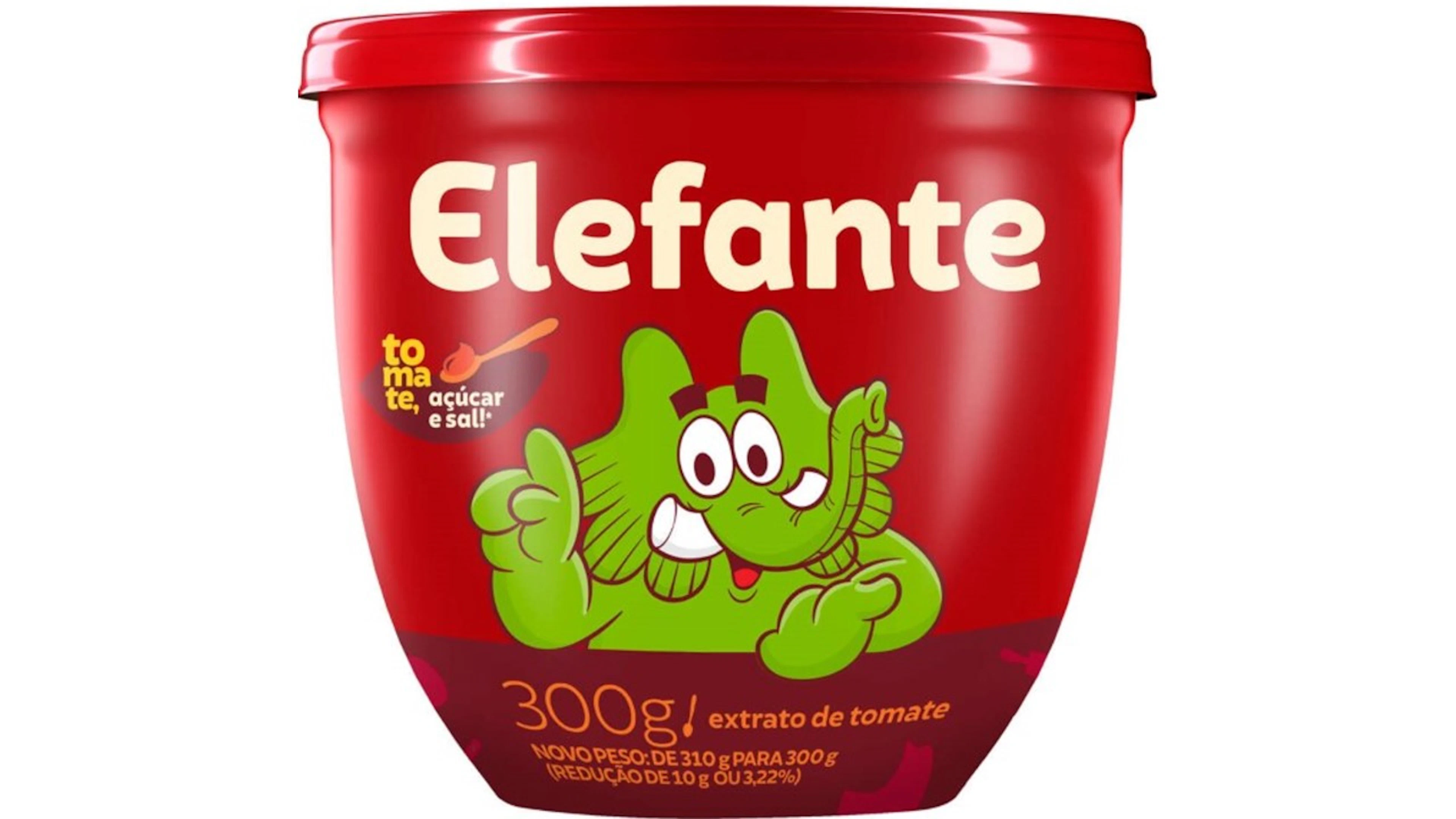 Extrato de Tomate Elefante Pote 300g