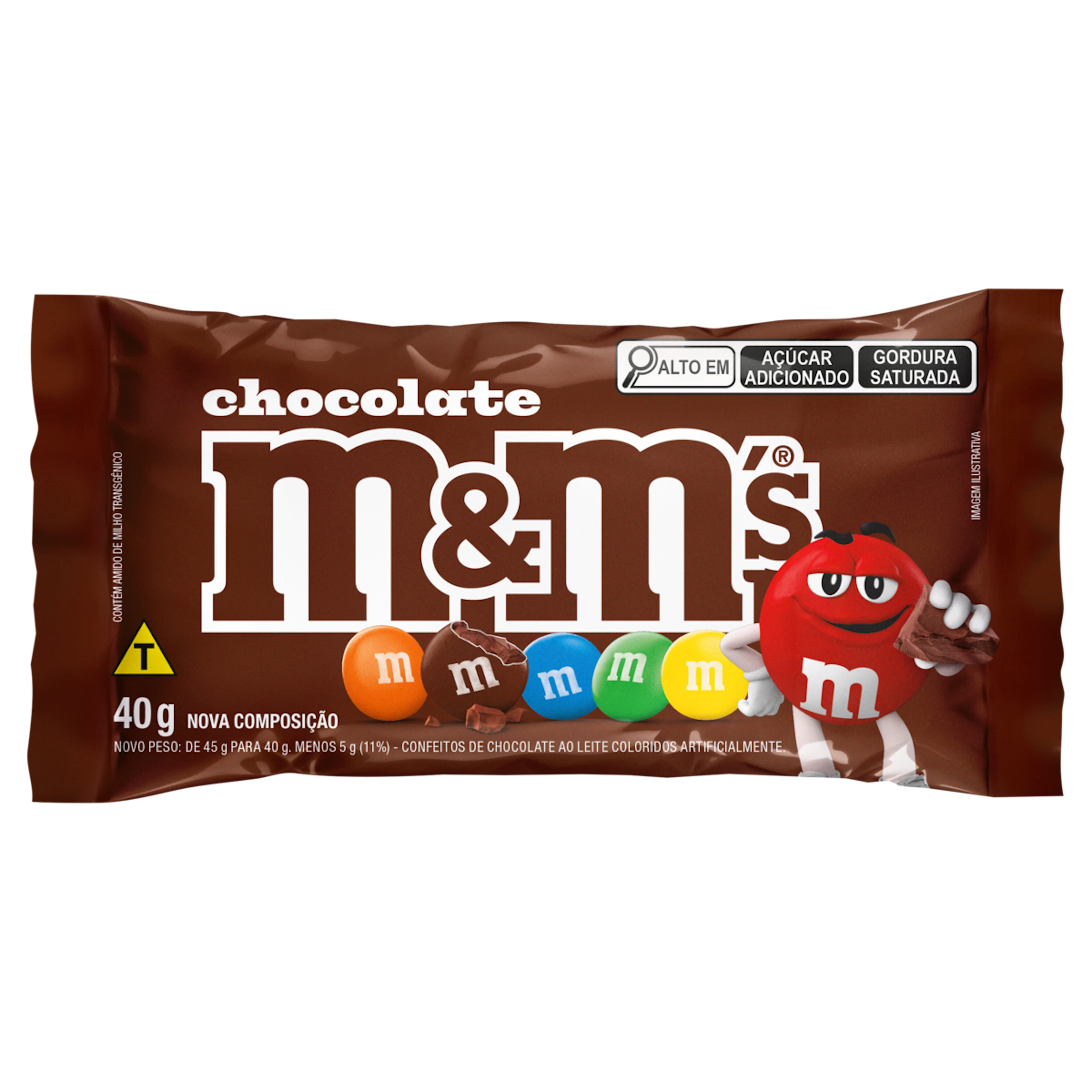 Chocolate M&m's Ao Leite 40g