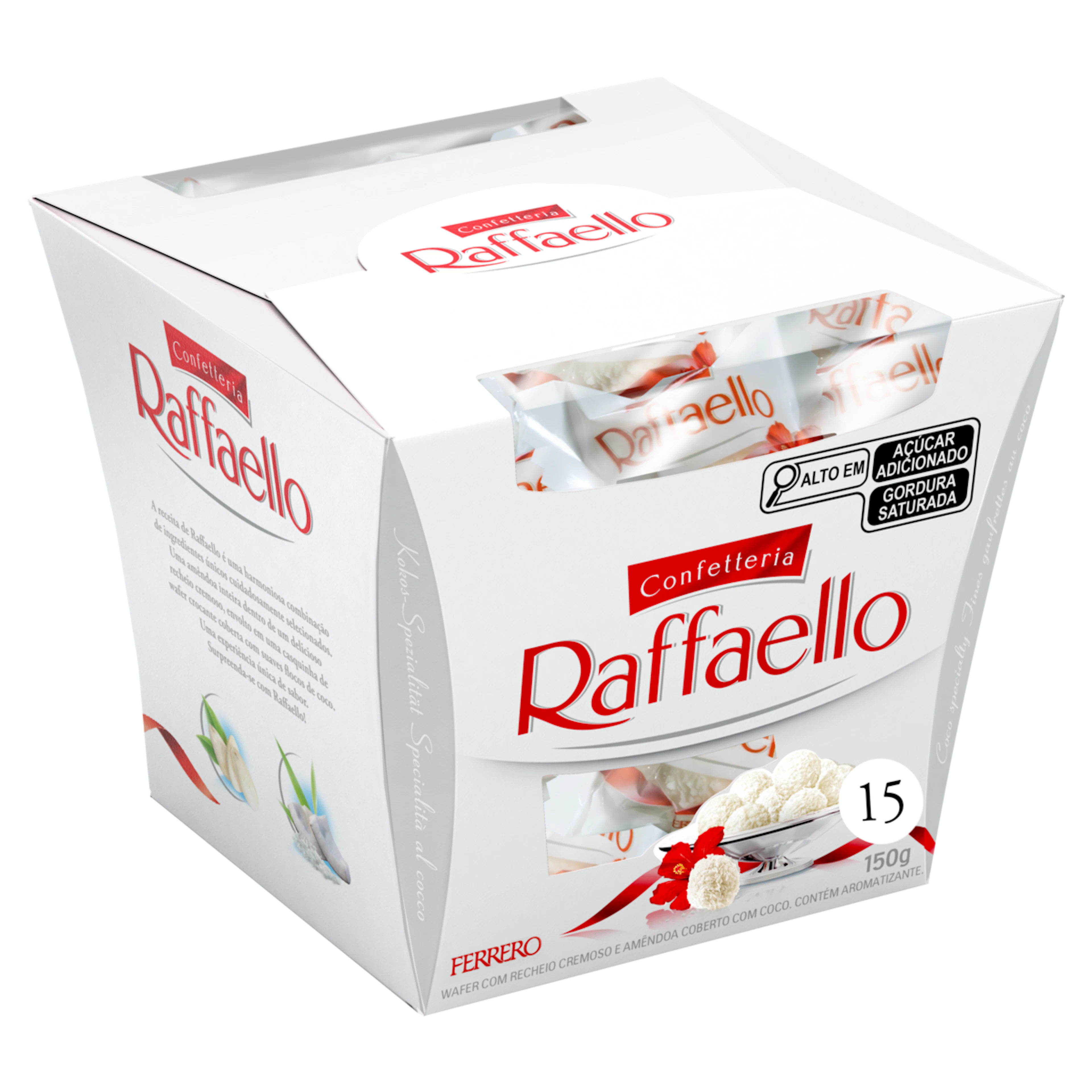 Bombom Wafer Raffaello Caixa 150g