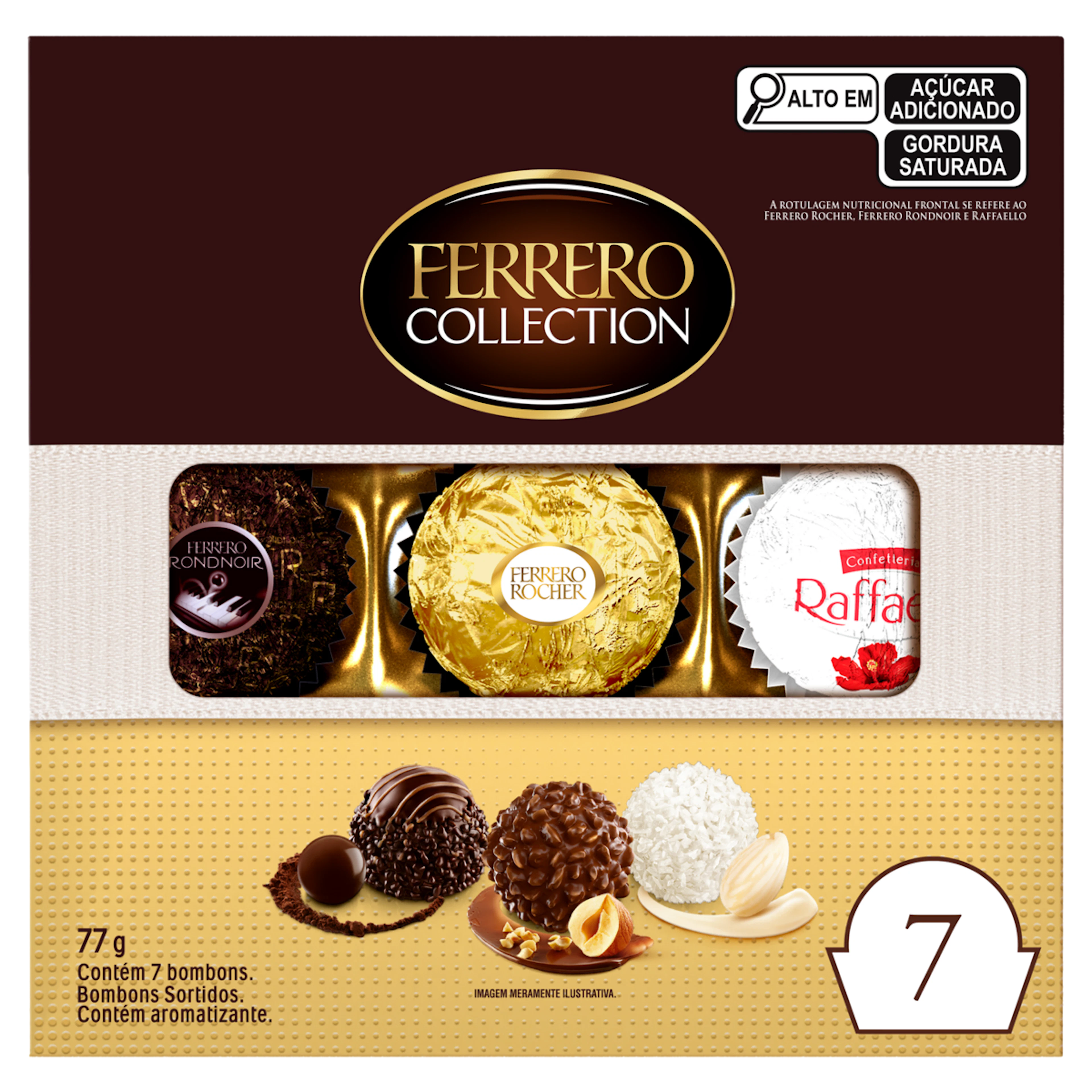 Bombom Ferrero Collection Caixa 77g