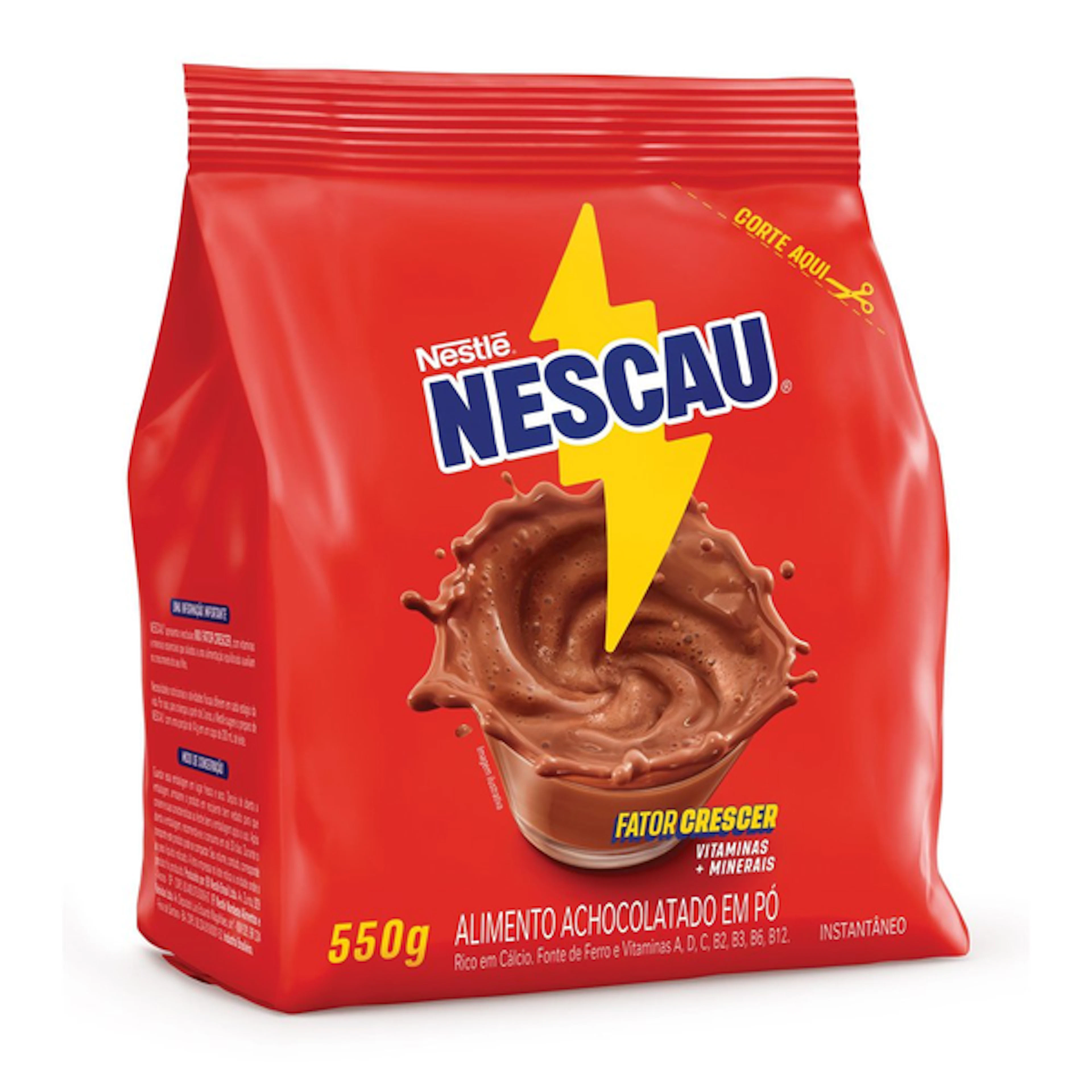 Nescau Achocolatado Em Po Sachê 550g