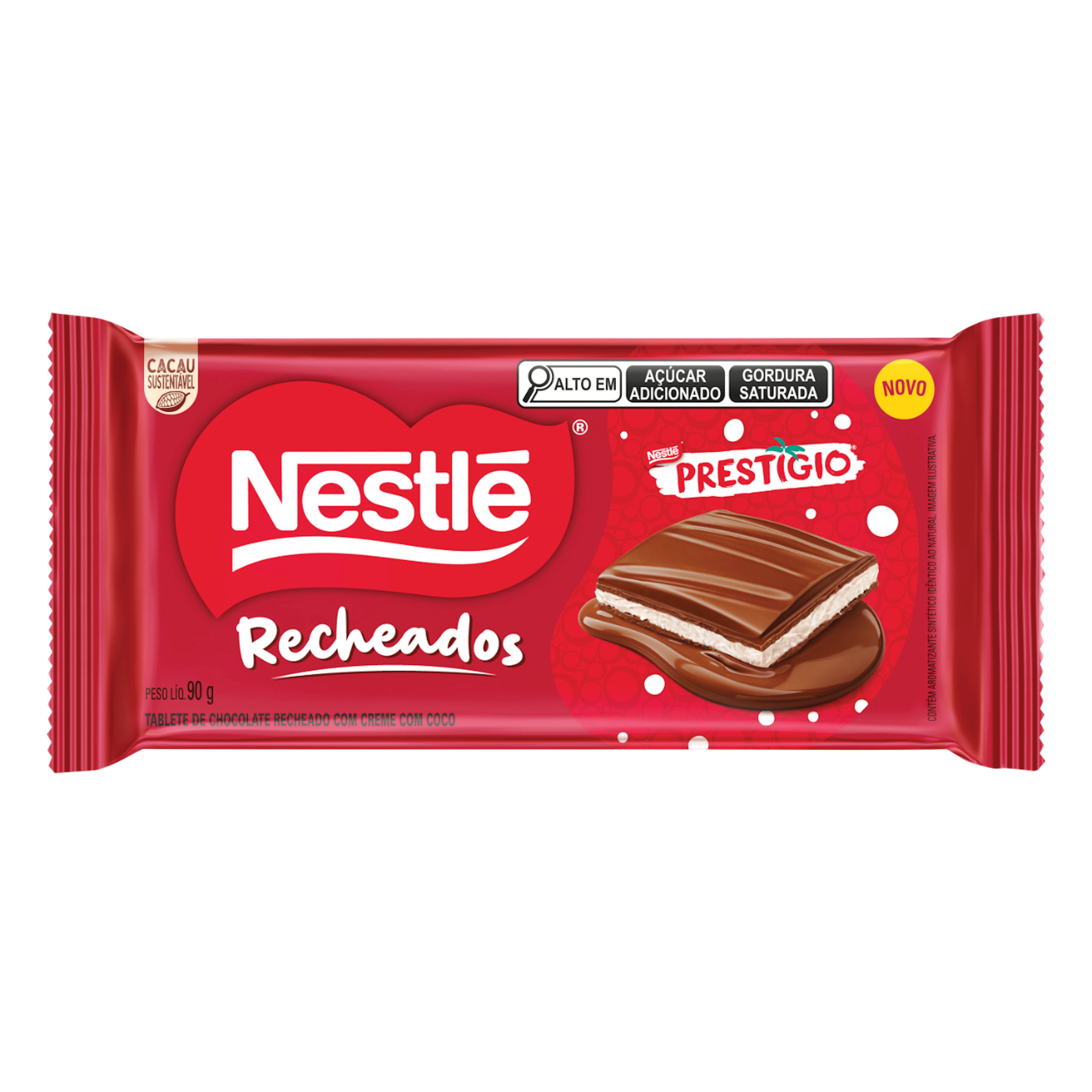 Chocolate Nestlé Prestígio Recheado Tablete 90g