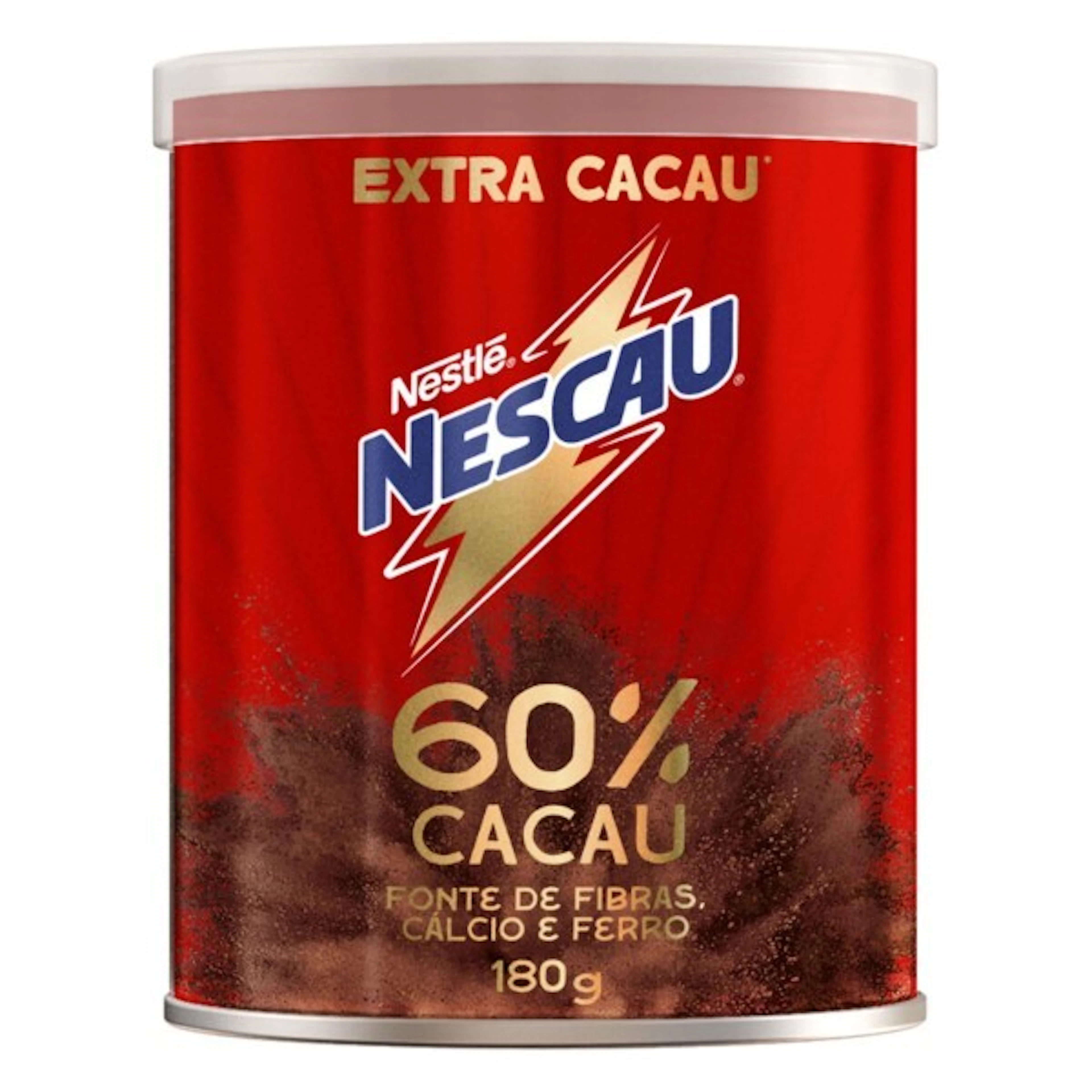 Achocolatado Em Pó Nescau 60% Cacau Lata 180g