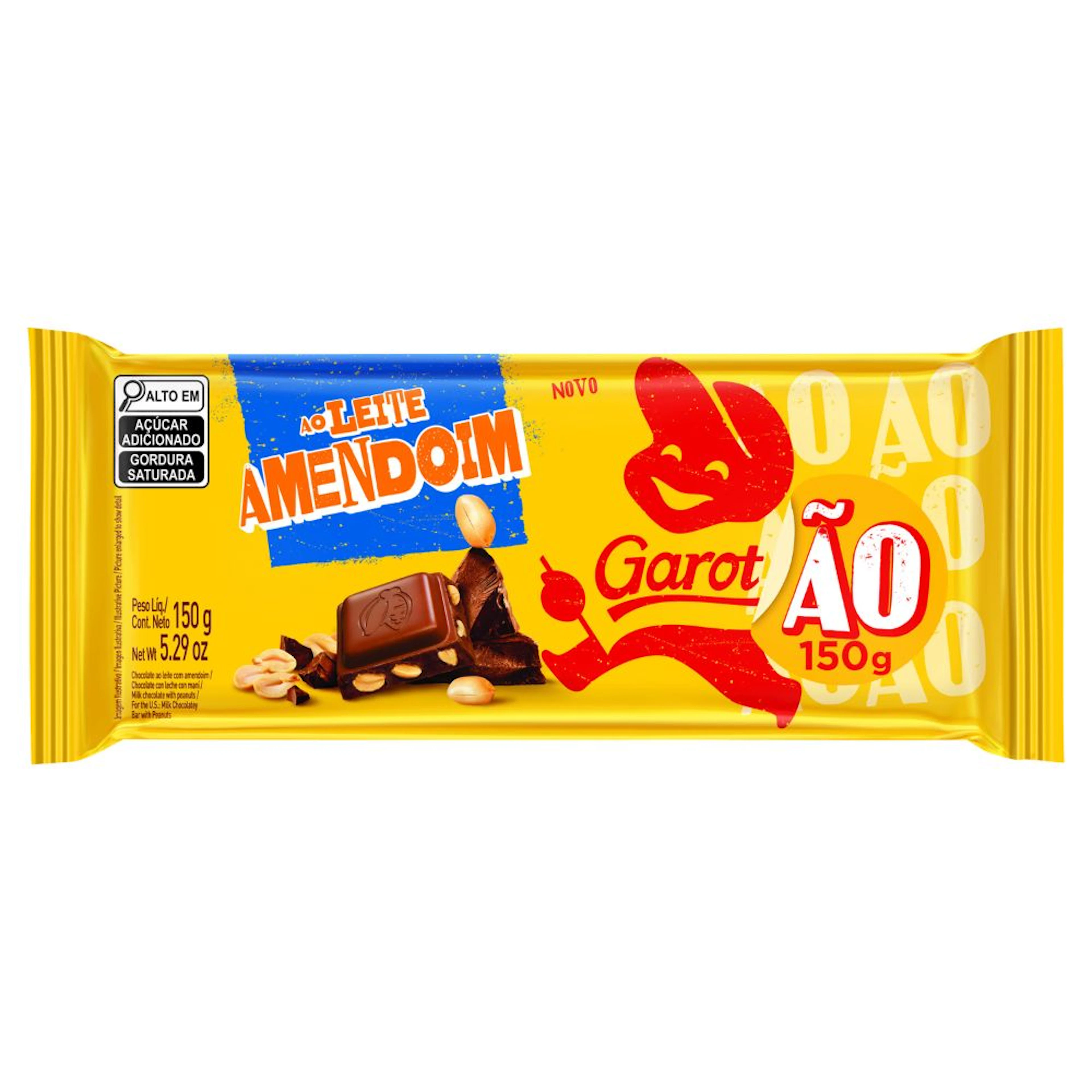 Chocolate Garotão Amendoim 150g