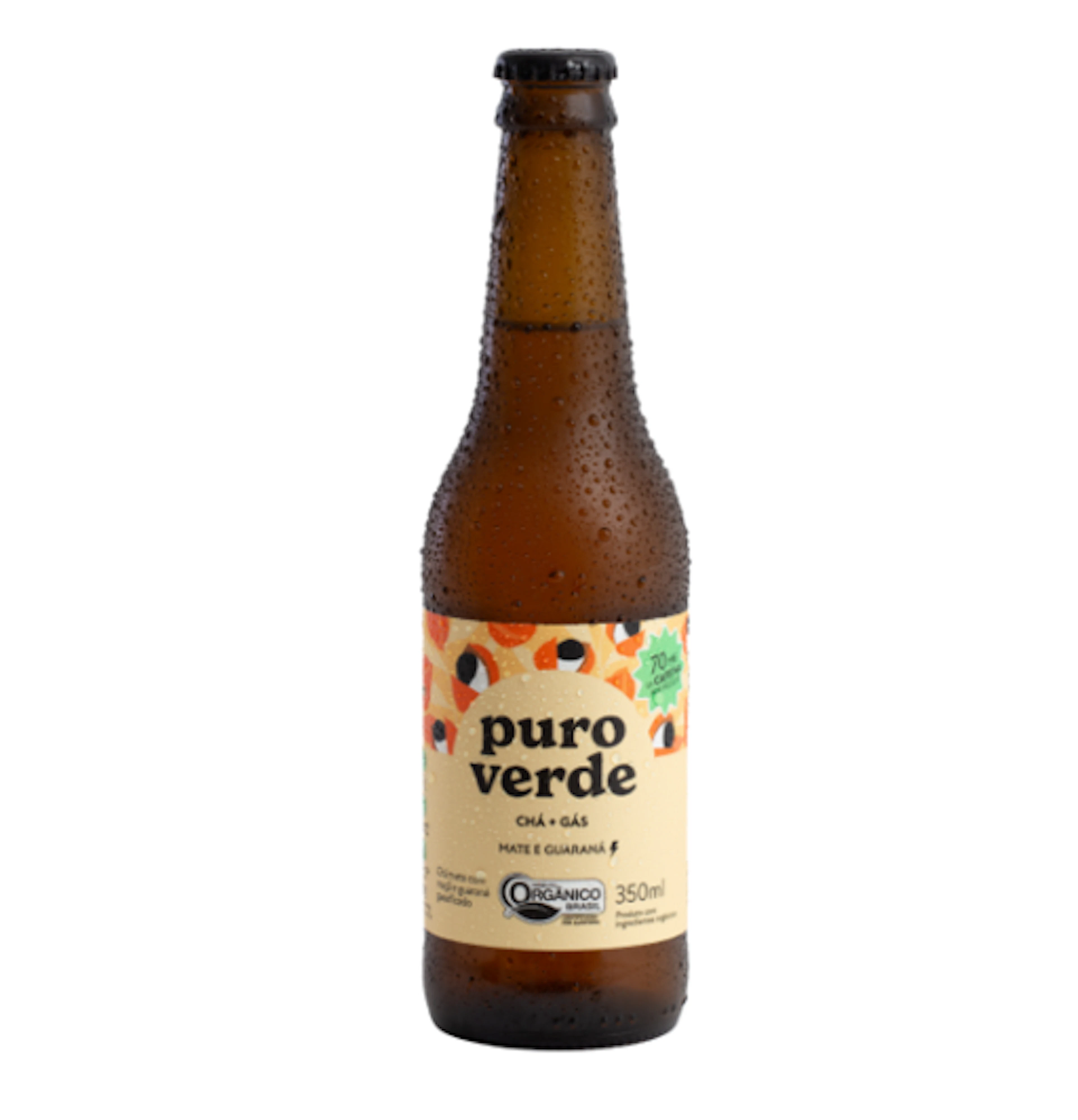 Chá Gaseificado Energy Puro Verde 350ml