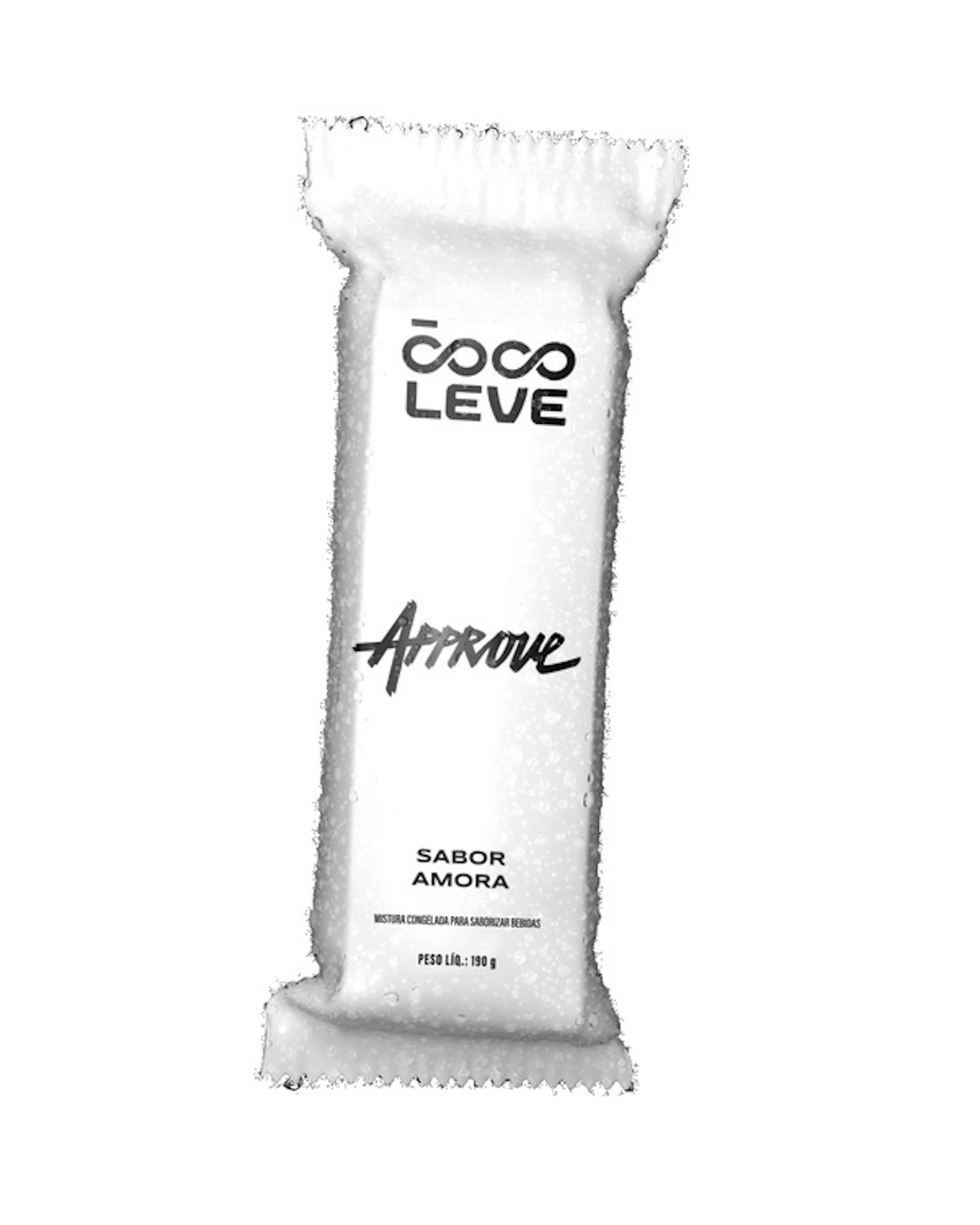 Gelo Saborizado Amora Approve Coco Leve 190g