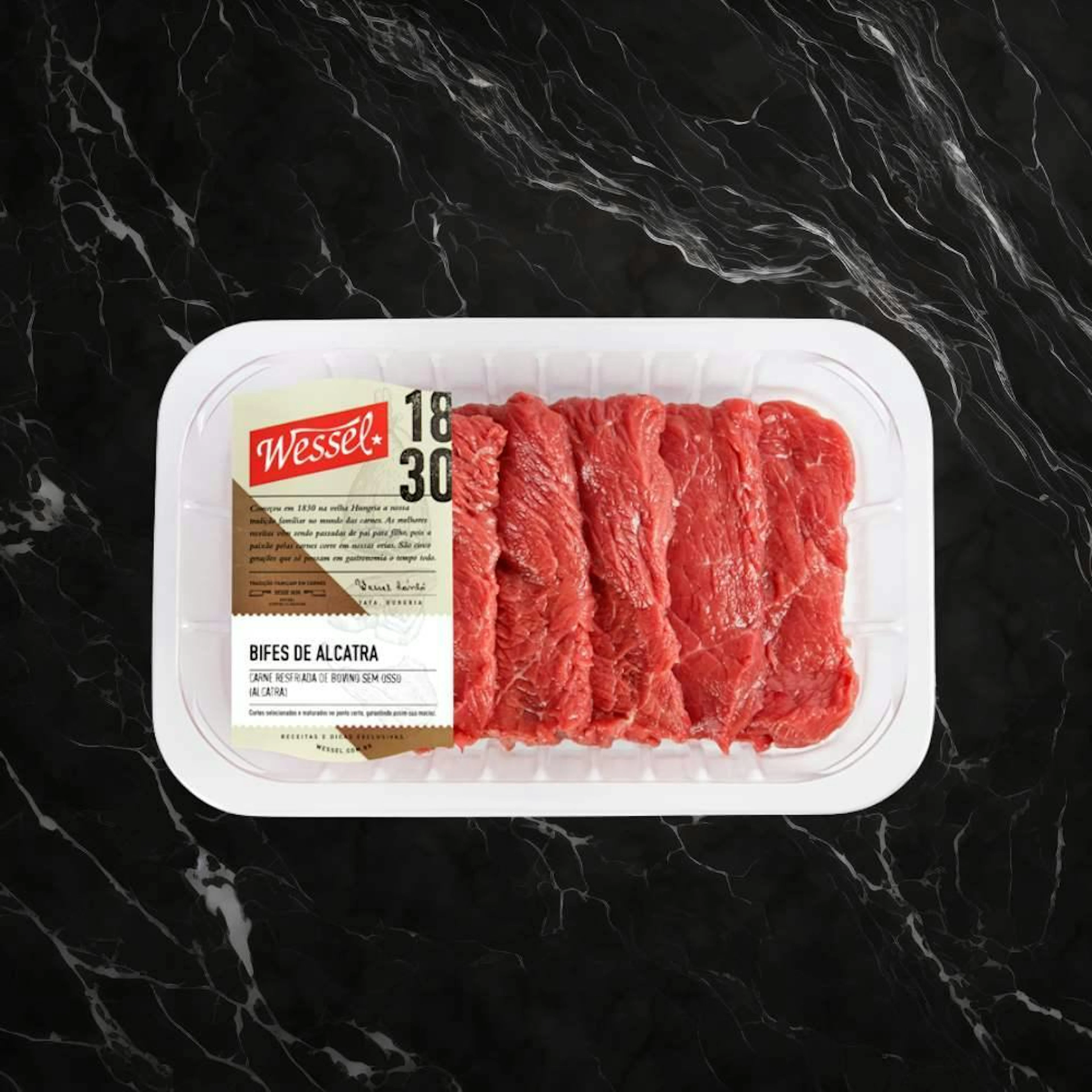 Alcatra Wessel em Bifes Resfriado 480g