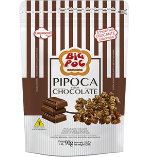 Pipoca Mavaleiro Chocolate Big Poc 90gr