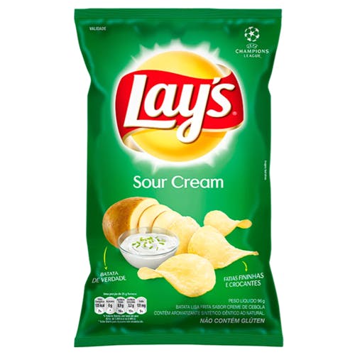 Zé Delivery Lays Sour Cream 96g