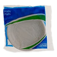 Prato Plástico Pequeno - Pacote com 10 unidades