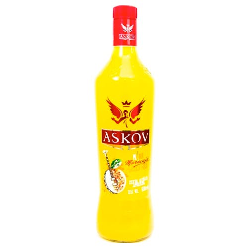 Zé Delivery Vodka Askov Sabores Maracujá 900ml